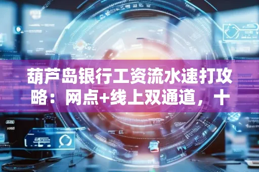 葫芦岛银行工资流水速打攻略:网点+线上双通道,十分钟搞定