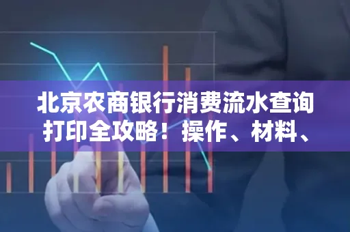 北京农商银行消费流水查询打印全攻略!操作、材料、避坑指南都在这里