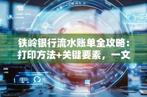 铁岭银行流水账单全攻略:打印方法+关键要素,一文搞定!