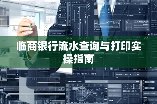 临商银行流水查询与打印实操指南