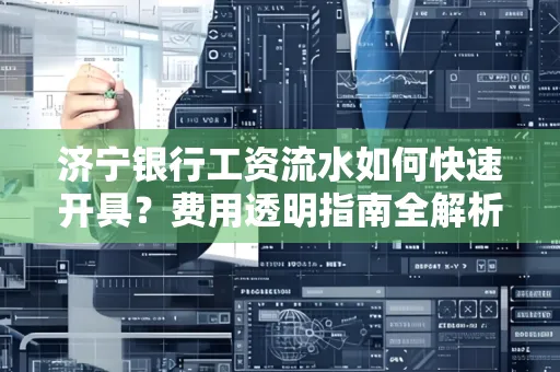 济宁银行工资流水如何快速开具?费用透明指南全解析