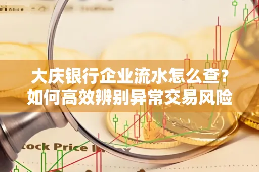 大庆银行企业流水怎么查?如何高效辨别异常交易风险?