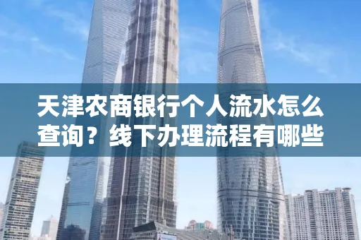 天津农商银行个人流水怎么查询？线下办理流程有哪些？高效省时技巧