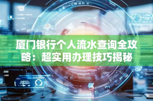 厦门银行个人流水查询全攻略：超实用办理技巧揭秘