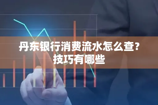 丹东银行消费流水怎么查?技巧有哪些